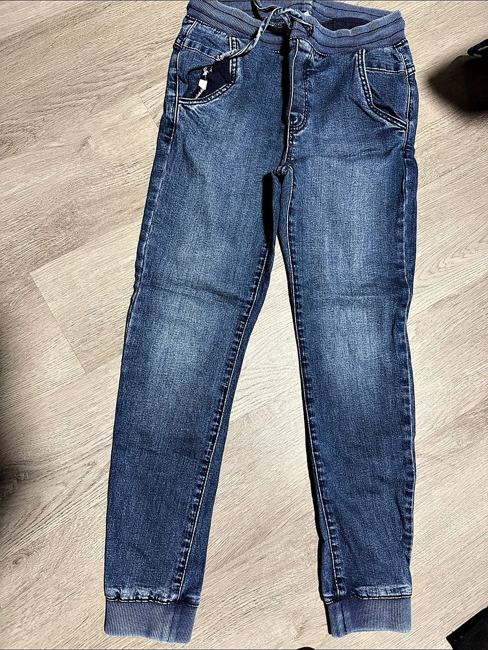 Zara boy's Denim Jogger Jeans Blue